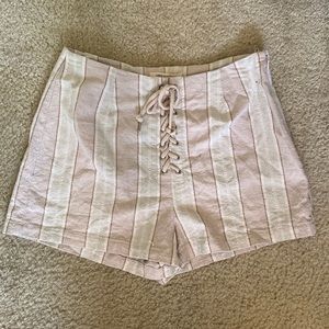 high waisted dress shorts